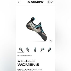 Scarpa Veloce WMN LIGHT GRAY MALDIVE